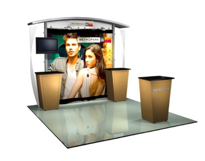 designerline classic 10 ft arch light weight trade show display