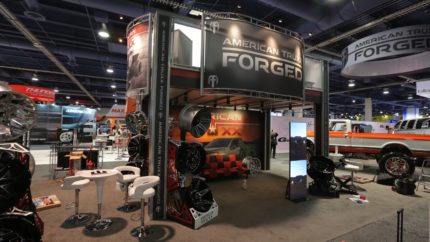 Sport Truck Products Used In Double Deck Trade Show Exhibit