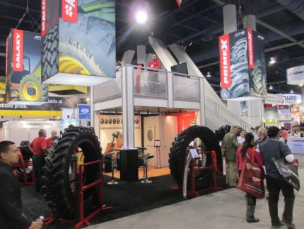 Two story trade show double deck rental