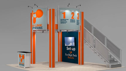 Trade Show Double Deck Turnkey Rental