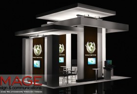 A blend of aluminum structure, custom laminate and tension fabric